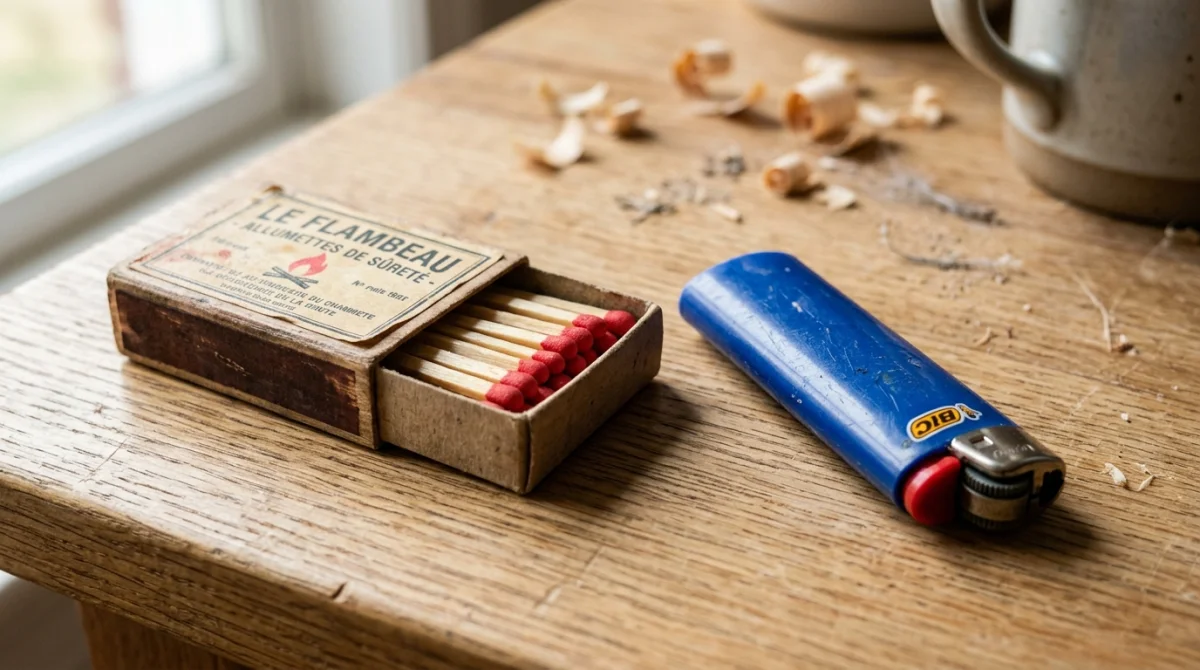 briquet ou allumette ecologie